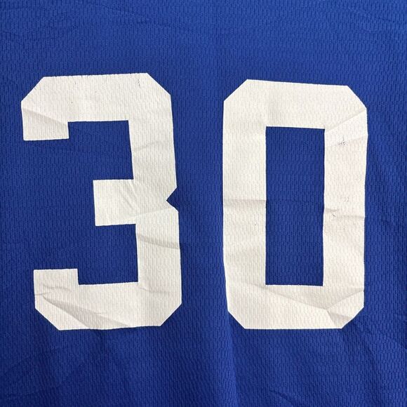 Alleson Athletic NBA Reversible XL Golden State Warriors Jersey #30 Steph Curry - Picture 7 of 12